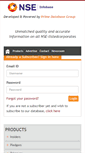Mobile Screenshot of nseinfobase.com